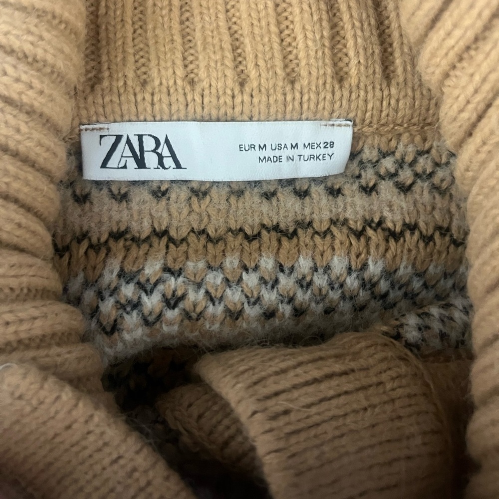 ZARA - Sheep Sweater Button Up / Turtleneck / Polo. Literally the cutest! - Picture 3 of 9